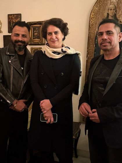 A picture from a private event with Priyanka Gandhi Vadra. I am experienced in handling events for distinguished guests, ensuring professionalism and the perfect ambiance.