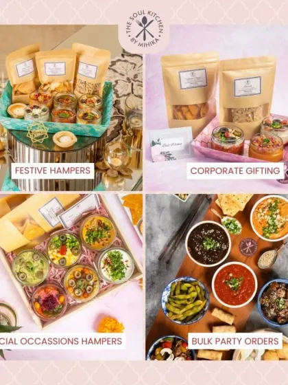 I also specialize in creating beautiful hampers for festive occasions, corporate gifting, and special events.