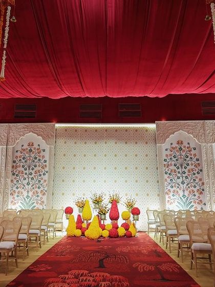 The Wedding Square - Wedding Design & Styling Opulent Sangeet & Reception Nights photo 47