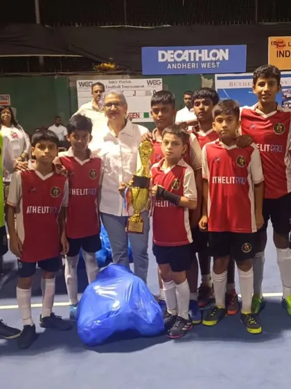 Our U13 team after finishing as runners-up at the Wellington Catholic Gymkhana tournament. We celebrate every hard-fought result.
