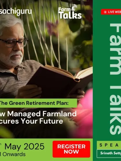A farm isn't an exit plan; it's an upgrade. Join our CEO, Srinath Setty, to discover how managed farmland is the ultimate Green Retirement Plan that secures your future.