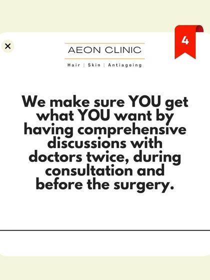 Your goals are our priority. We make sure you get what you want by having comprehensive discussions with our doctors twice: once during the initial consultation and again right before the procedure to confirm every detail.