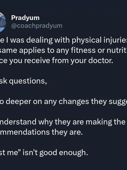 Pradyum - Personalized Strength Training Debunking Fitness Bullshit photo 20