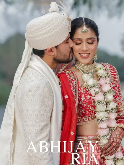 An intimate moment between the bride and groom during their Goa wedding. This close-up captures the deep connection and emotion that is at the heart of every wedding I shoot.