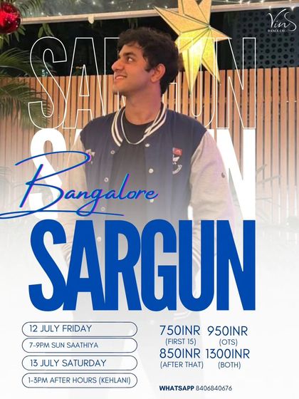 The schedule for a packed weekend of workshops. We're hosting multiple top choreographers for a non-stop dance celebration.