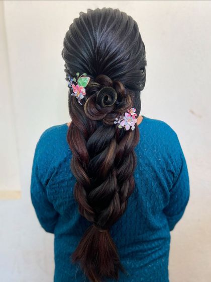 Bhavya Achar - Bridal & Occasion Styling Modern & Fusion Braids photo 41