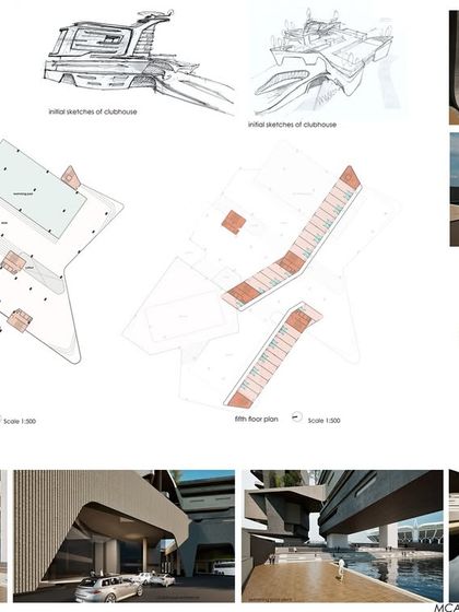 Ochre Architects - Architectural Design & Master Planning Master Planning: MCA Pune Competition photo 27