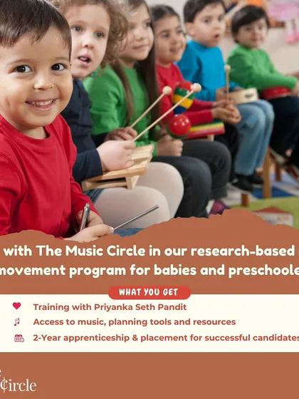 Our teacher training is a complete package designed for your success. You get direct training with me, access to our proprietary music and resources, and a two year apprenticeship with placement support to launch your career.