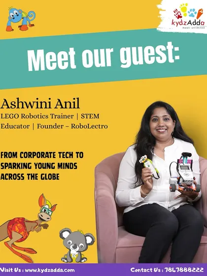 An introduction to our podcast guest Ashwini Anil, a STEM educator who transitioned from corporate tech to sparking young minds globally.