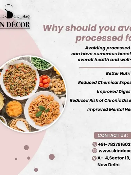 Avoiding processed foods can significantly benefit your skin. These foods often contain high levels of sodium and inflammatory ingredients that can lead to dullness, water retention, and even wrinkles. Opt for whole, fresh foods whenever possible.