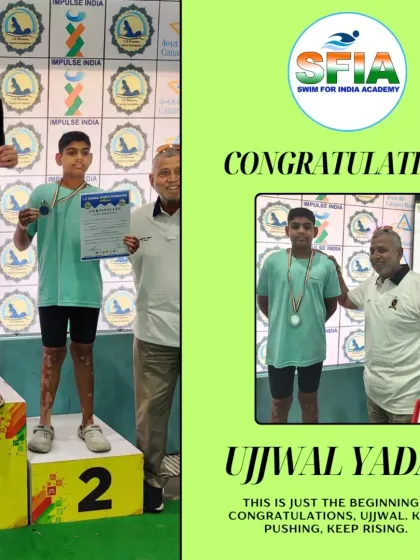 Ujjwal Yadav with two silver medals and a bronze at a weekend competition in Ambala. His consistency is impressive.