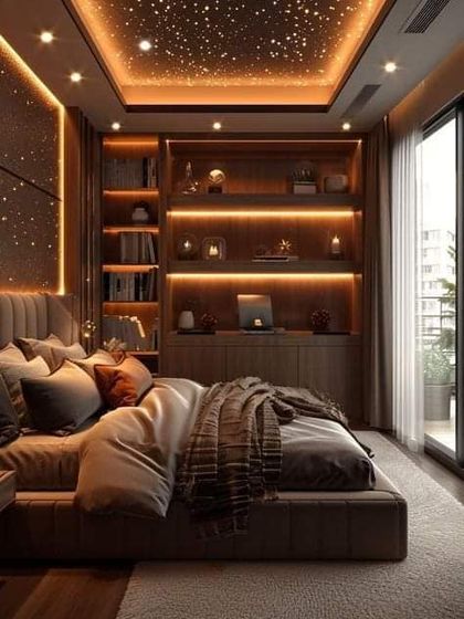 Bengaluru Interiors - Space-Saving Furniture Solutions Stylish Bedroom Designs photo 4