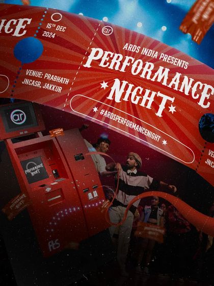 Presenting ARDS India Performance Night 2024! Join us on December 15th to celebrate 15 glorious years of ARDS. Tickets are out now