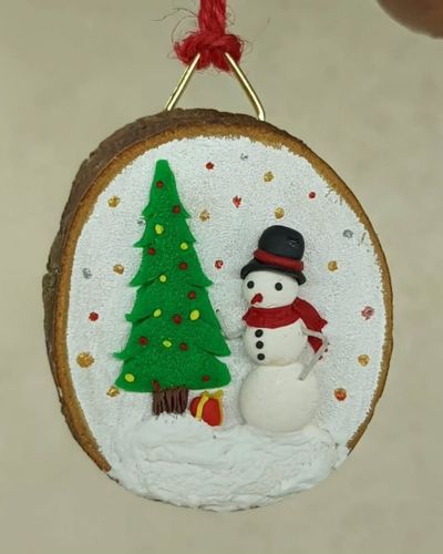 Holiday Clay Ornaments