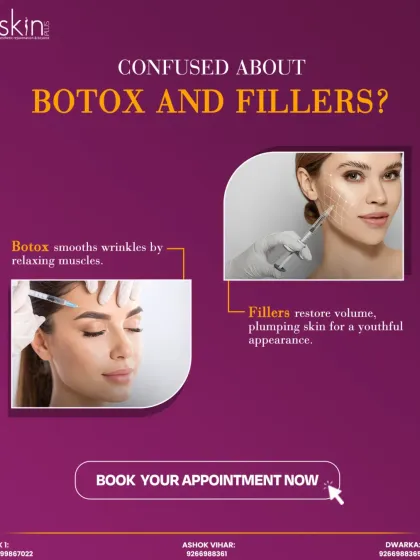 Confused about anti-wrinkle treatments? This guide clarifies the difference between Botox, which relaxes muscles to smooth expression lines, and fillers, which restore volume to plump the skin. We help you choose the right option for a natural, youthful look.