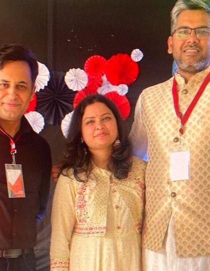 Posing with fellow artists at the TEDx event. It's always inspiring to be surrounded by so much talent and creativity.