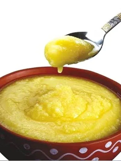 Ghee is one of the best fats for cooking due to its high smoke point. It helps in the absorption of fat-soluble vitamins, provides satiety, and adds incredible flavor to food. I encourage all my clients to embrace this ancient superfood.