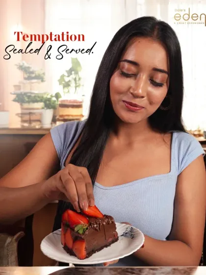 Not just a dessert, it’s a love letter in layers of chocolate and strawberries. Find your flavor story with us.