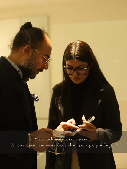A few more moments from my team's birthday celebration for me. Their words remind me that timelessness is not a trend; it is the outcome of listening carefully to the space, the people, and the silence in between.