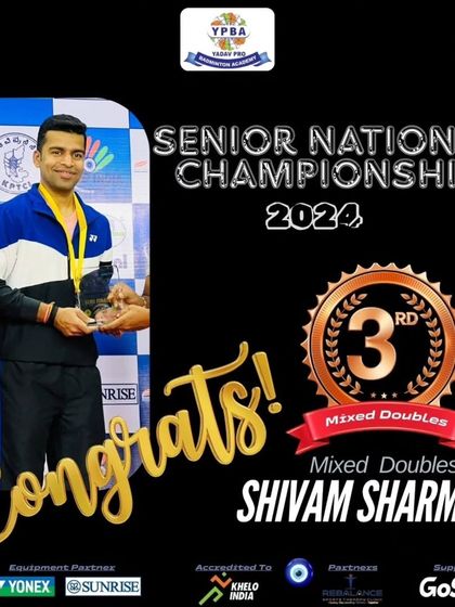 Yadav Pro Badminton Academy - Professional Badminton Coaching Programs National Champions & Medalists photo 21