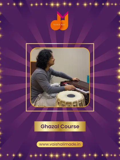 A closer look at our Ghazal course, perfect for those who love poetic and soulful music. This course is part of our summer offerings, designed to help you master this beautiful art form.