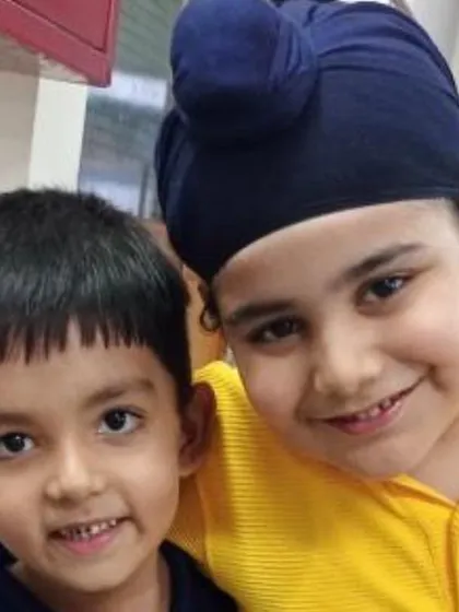A great moment of sportsmanship between two of my academy's players, Mehransh and Alankrit, after their quarter-final match in the U-9 category of a Delhi state ranking tournament.