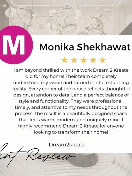 Thank you again, Monika, for your kind words. Knowing that your home feels warm, modern, and uniquely yours is the best possible outcome.