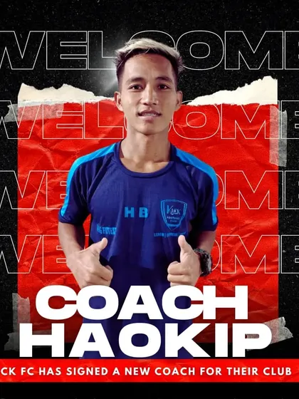A warm welcome to Coach Haokip. We are thrilled to have him on board to help develop our young talent.