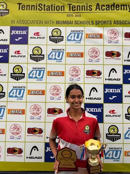 Congratulations to Nikita Golhar for her outstanding achievements as the Women's Singles champion at the All Star Tennis League and Open Doubles winner at the Level Up Tennis Tournament.