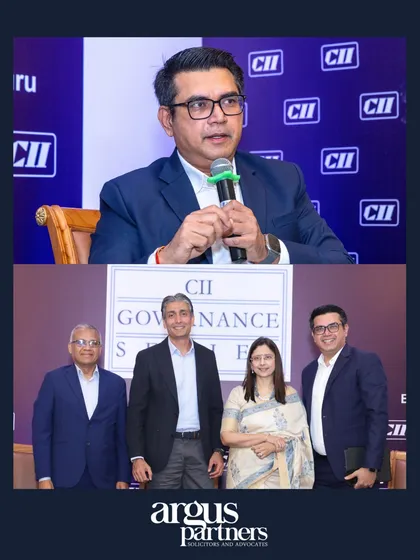 It was an honor to join esteemed leaders like Rishad Premji of Wipro at the CII Governance Series in Bengaluru. I highlighted the convergence of corporate governance and technology, noting how the rapid adoption of AI is fundamentally reshaping the fiduciary responsibilities of corporate boards.