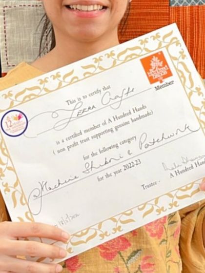 This membership certificate is a badge of honor. It signifies the artistry, effort, and ambition of our creator members, authenticating their work as genuine handmade.