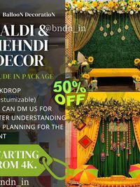 Wedding & Pre-Wedding Event Decor