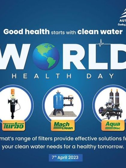 Good health starts with clean water. Our range of filters, including the Turbo, Mach Clean, and Aqua Disc, provide effective solutions for all your clean water needs, ensuring a healthier tomorrow for crops and communities.