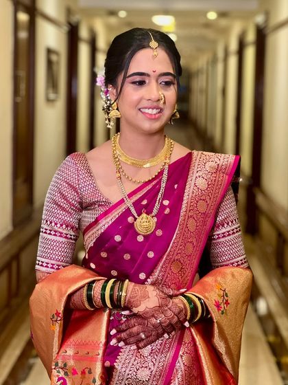 Traditional Maharashtrian & South Indian Brides photo 52