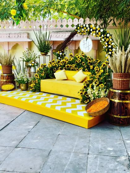 Vibrant Haldi & Mehendi Celebrations photo 10