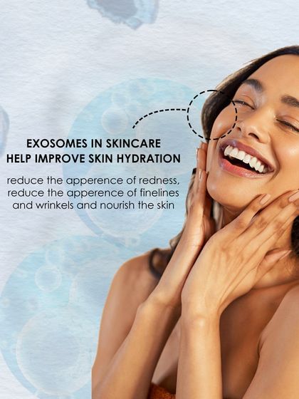 Exosomes in skincare help improve skin hydration, reduce redness and wrinkles, and nourish the skin from within.