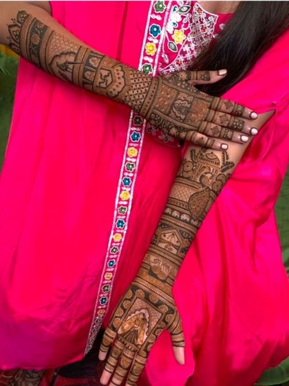 Kanha Mehandi - Bridal Mehndi Intricate Hand Designs photo 38