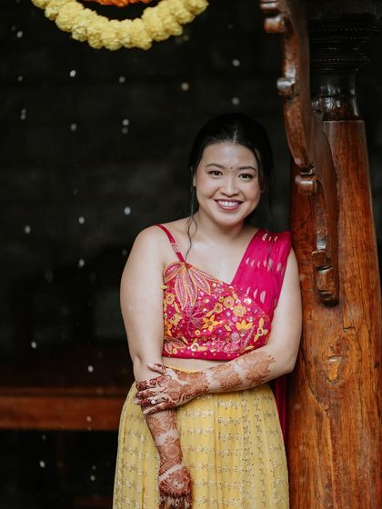 The Tales of Tradition - Wedding Planning & Design Sun-Kissed Haldi Ceremonies photo 37