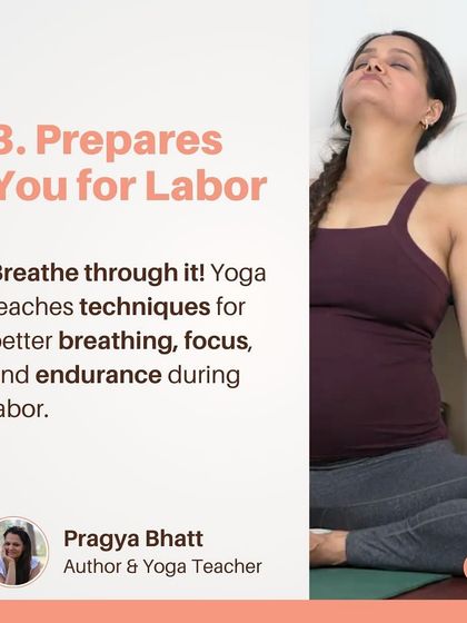 Pragya Bhatt - Maternal Wellness Yoga Prenatal Yoga: Strength & Comfort for Every Trimester photo 5