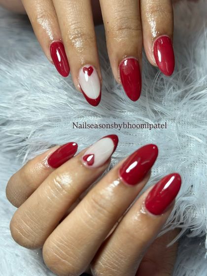 Simple, bold, and romantic. This red heart design is perfect for Valentine's Day or any day you want to show some love.