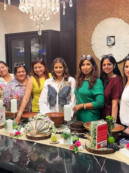 An enchanting afternoon with the ladies of Club Circles. I am so grateful for your presence and enthusiasm as we explored creative DIYs using simple objects from around the home.