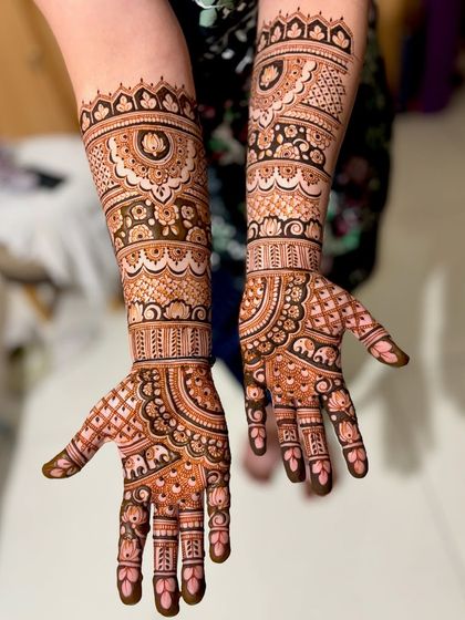 Mitali - Bridal Mehendi Full Bridal Mehendi (Hands) photo 43