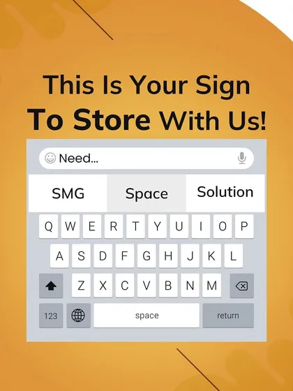 If your keyboard suggestions are SMG, Space, and Solution, this is your sign to store with me. Your clutter-free life is just a tap away.