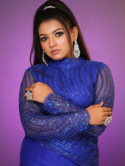 Sushma Manjunath - Bridal & Event Makeup and Styling Glamorous Reception & Party Styles photo 52