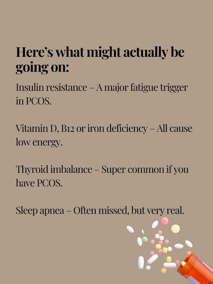 What's really going on with your fatigue? It could be insulin resistance, a vitamin deficiency, a thyroid imbalance, or even sleep apnea.