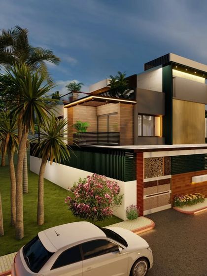 RJ Interiors & Architecture - Design & Build Services Modern Home Exteriors photo 18