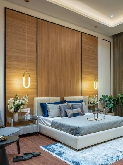 Studio Amaavi - Residential Architecture & Interior Design Serene Master Bedrooms photo 8