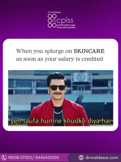 This popular meme captures the feeling of treating yourself to quality skincare. I believe investing in your skin is a form of self-care, a gift you give yourself for a healthier, more confident tomorrow.