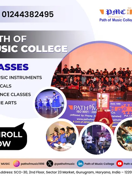 Path of Music College is a comprehensive institution for the arts. We offer expert instruction not only in dance but also in musical instruments, vocals, and fine arts, providing a complete artistic education under one roof.