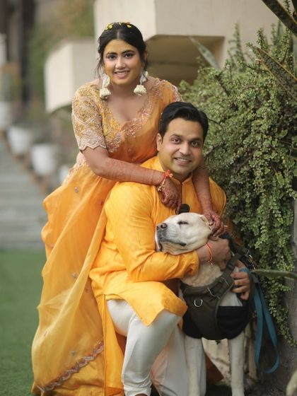 Vibrant Haldi & Mehndi Functions photo 72